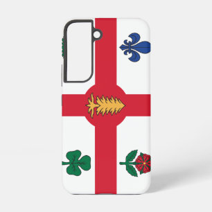 Samsung Galaxy S22 Case Flag of Montreal