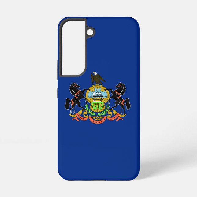 Samsung Galaxy S22 Case Flag of Pennsylvania (Back)