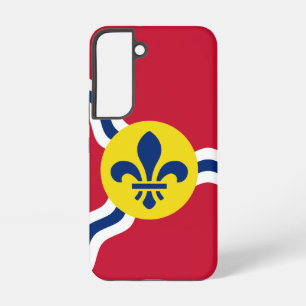 Samsung Galaxy S22 Case Flag of St. Louis, USA