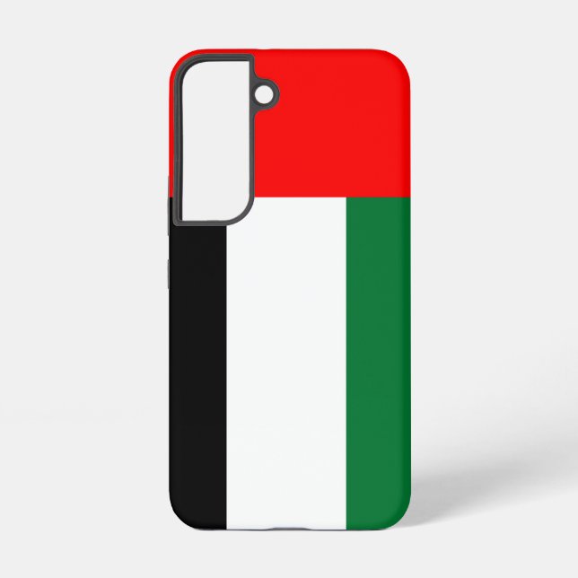 Samsung Galaxy S22 Case Flag of U A E (Back)