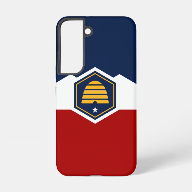 Samsung Galaxy S22 Case Flag of Utah, USA (Back)