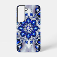 Samsung Galaxy S22 Case with Blue White Colours