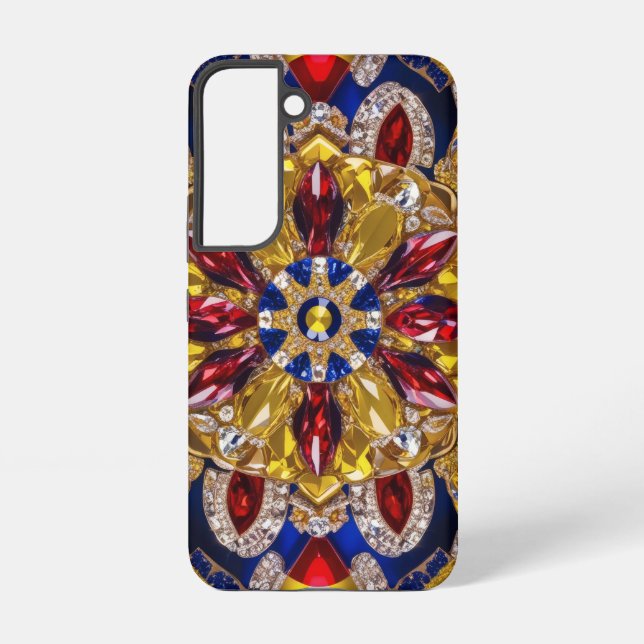 Samsung Galaxy S22 Case with Colombia Colours (Back)