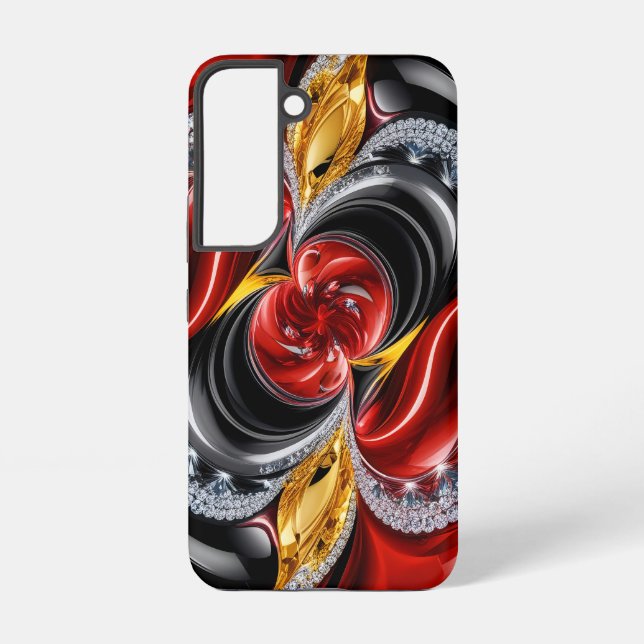 Samsung Galaxy S22 Case with German Colours (Back)