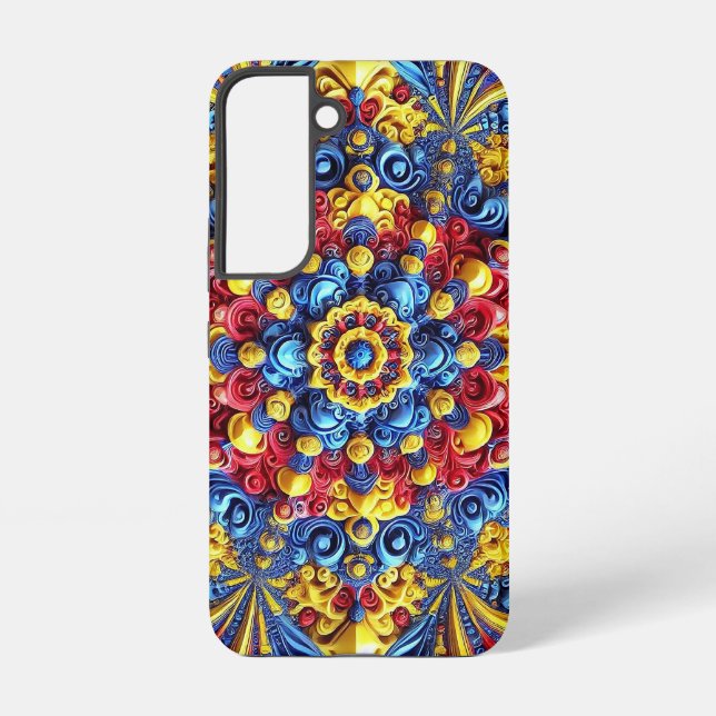 Samsung Galaxy S22 Case with Romanian Colours (Back)