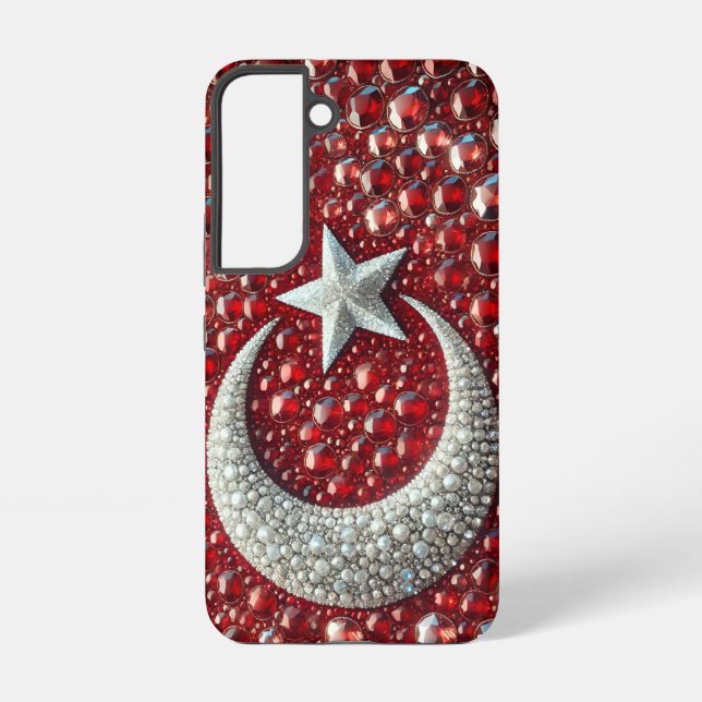 Samsung Galaxy S22 Coque avec couleurs turques (Verso)