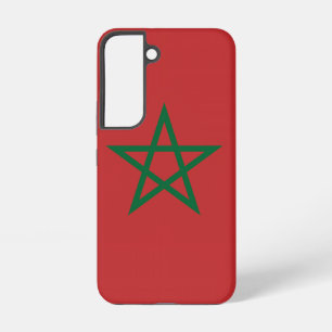 Samsung Galaxy S22 Coque Drapeau du Maroc