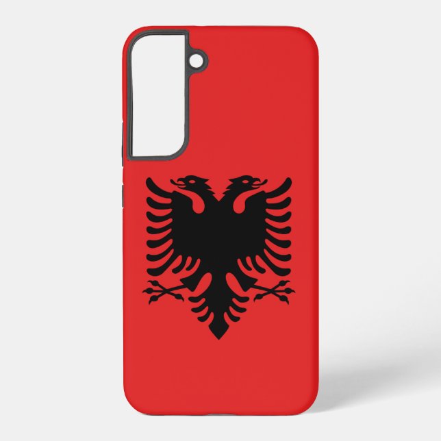 Samsung Galaxy S22 Plus Case Flag of Albania (Back)