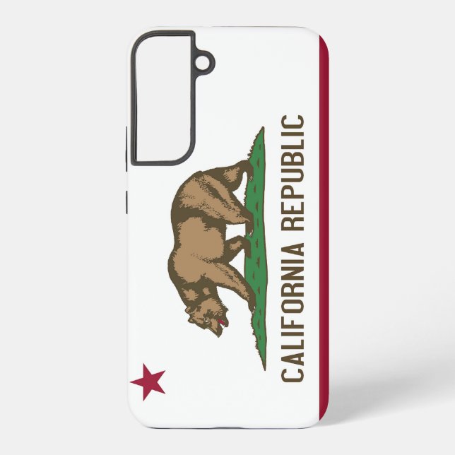 Samsung Galaxy S22 Plus Case Flag of California (Back)