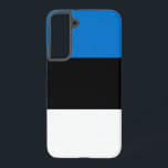 Samsung Galaxy S22 Plus Case Flag of Estonia<br><div class="desc">Show off your national pride while protecting your device with this Samsung Galaxy S22 Plus Case featuring the striking flag of Estonia. The clean and bold design highlights the iconic Estonian tricolor—blue, black, and white—symbolizing the country’s sky, soil, and the pursuit of freedom. Carefully aligned and perfectly displayed, the flag...</div>