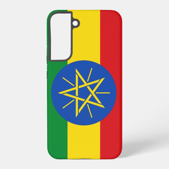 Samsung Galaxy S22 Plus Case Flag of Ethiopia (Back)