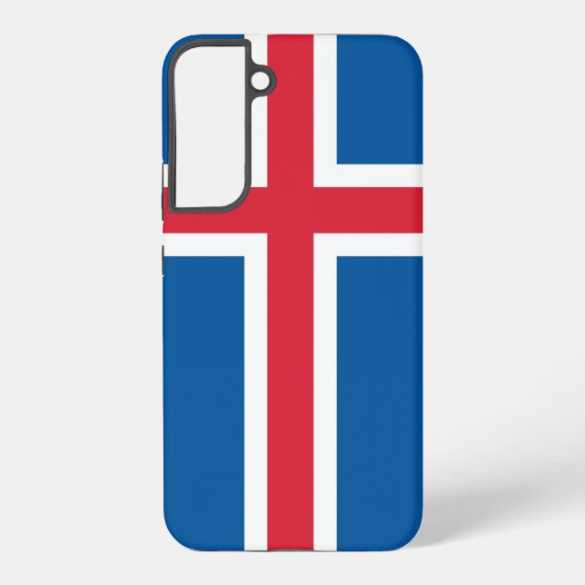 Samsung Galaxy S22 Plus Case Flag of Iceland (Back)