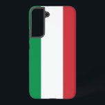 Samsung Galaxy S22 Plus Case Flag of Italy<br><div class="desc">Add a touch of Italian pride to your Samsung Galaxy S22 Plus with our exclusive cover featuring the flag of Italy! Crafted with meticulous attention to detail, this cover is more than just a protective accessory; it's a celebration of Italian heritage and cultural richness. The design proudly showcases the iconic...</div>
