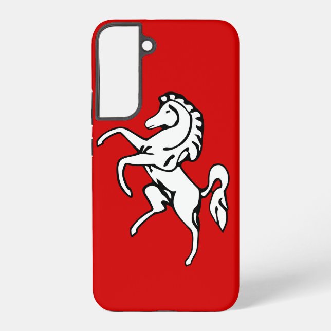 Samsung Galaxy S22 Plus Case Flag of Kent, England (Back)