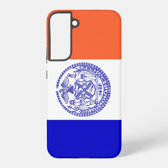 Samsung Galaxy S22 Plus Case Flag of New York (Back)