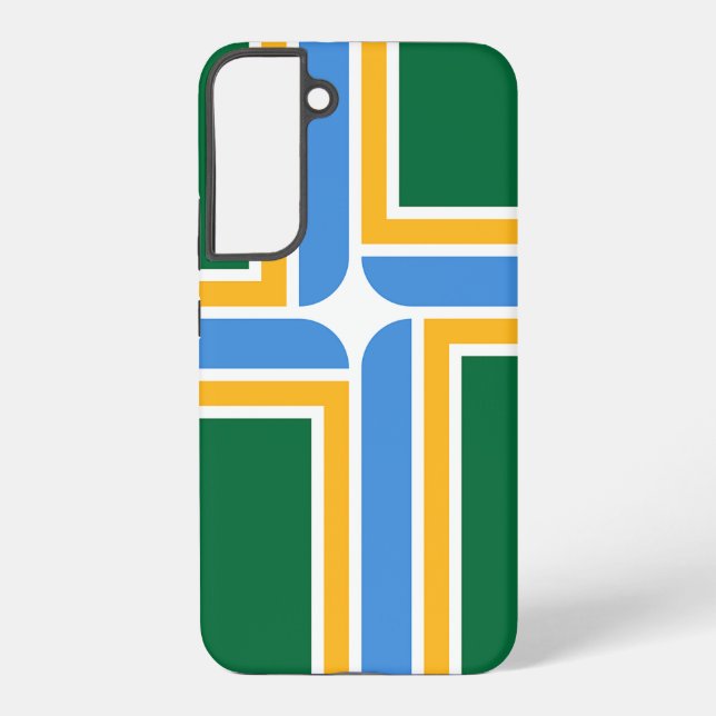 Samsung Galaxy S22 Plus Case Flag of Portland (Back)
