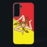Samsung Galaxy S22 Plus Case Flag of Sicily, Italy<br><div class="desc">Protect and personalize your phone with our exclusive Samsung Galaxy S22 Plus case featuring the flag of Sicily, Italy! This stylish and functional case isn’t just a protective accessory—it’s a bold expression of Sicilian identity. Featuring a vivid, fade-resistant print of the iconic Sicilian flag, it adds a unique cultural touch...</div>