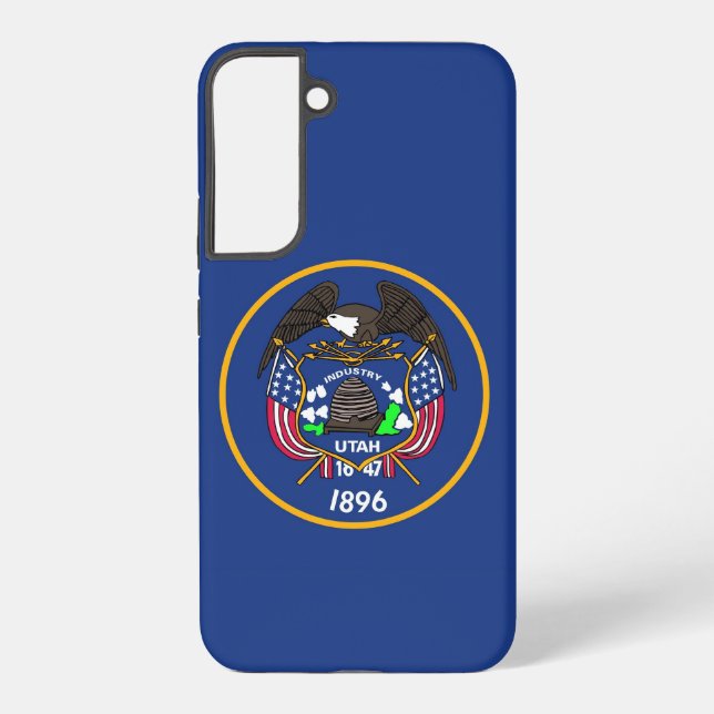 Samsung Galaxy S22 Plus Case Flag of Utah (Back)