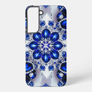 Samsung Galaxy S22 Plus Coque Bleu Bleu Blanc