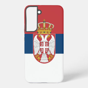 Samsung Galaxy S22 Plus Coque Drapeau de Serbie
