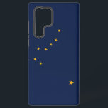 Samsung Galaxy S22 Ultra Case Flag of Alaska, U.S<br><div class="desc">Elevate your Samsung Galaxy S22 Ultra with pride in Alaska with our exclusive cover featuring the flag of Alaska! Crafted with meticulous attention to detail, this cover proudly showcases the iconic design of the Alaskan flag. The flag features eight gold stars in the shape of the Big Dipper and the...</div>
