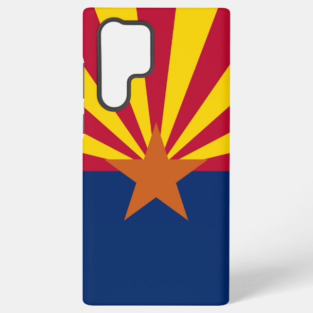 Samsung Galaxy S22 Ultra Case Flag of Arizona, U.S (Back)