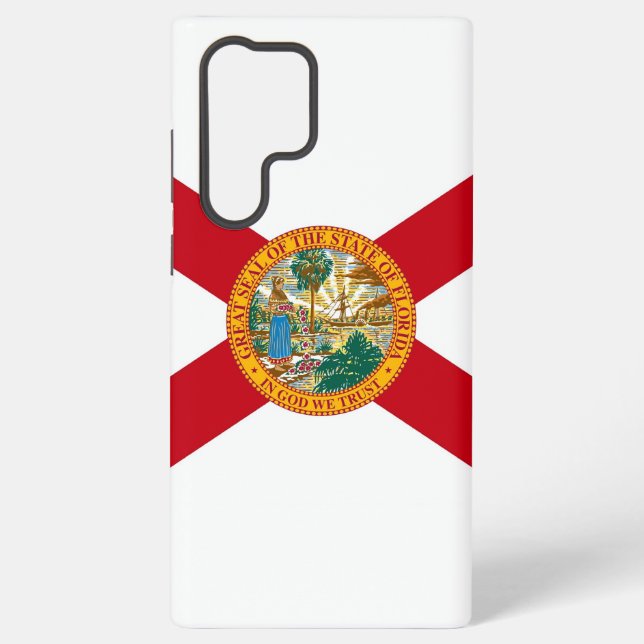 Samsung Galaxy S22 Ultra Case Flag of Florida (Back)