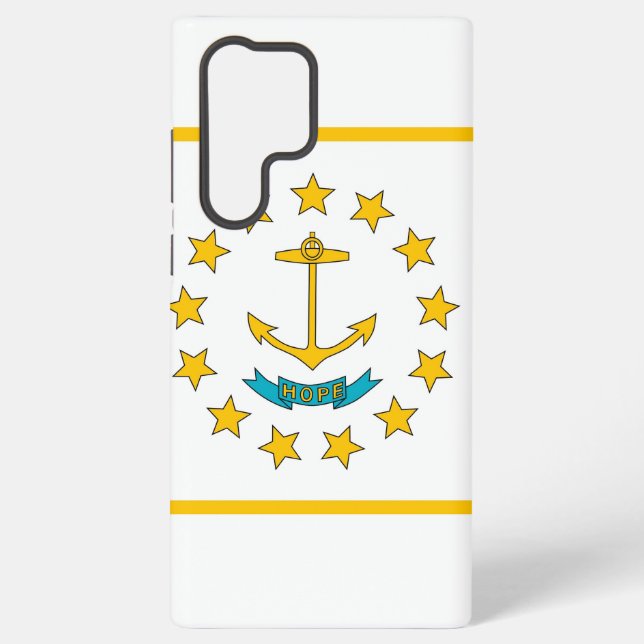Samsung Galaxy S22 Ultra Case Rhode Island flag (Back)