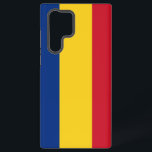 Samsung Galaxy S22 Ultra Case Romania flag<br><div class="desc">Add a vibrant touch of Romanian spirit to your phone accessories with our exclusive Samsung Galaxy S22 Ultra cover featuring the flag of Romania! Crafted with meticulous attention to detail, this phone cover is more than just functional; it's a celebration of Romanian heritage and cultural pride. The bold design proudly...</div>