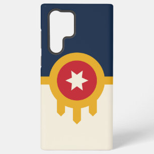 Samsung Galaxy S22 Ultra Case Tulsa City flag