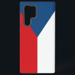 Samsung Galaxy S22 Ultra Case with Czechia flag<br><div class="desc">Add a touch of Czech pride to your device with our exclusive Samsung Galaxy S22 Ultra case featuring the flag of Czechia! Crafted with meticulous attention to detail, this phone case is more than just a protective accessory; it’s a celebration of Czech heritage and cultural pride. The vibrant design prominently...</div>
