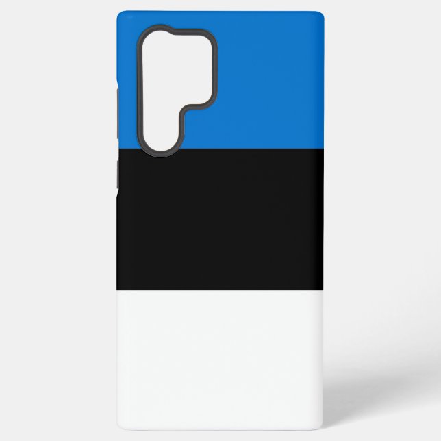 Samsung Galaxy S22 Ultra Case with Estonia flag (Back)