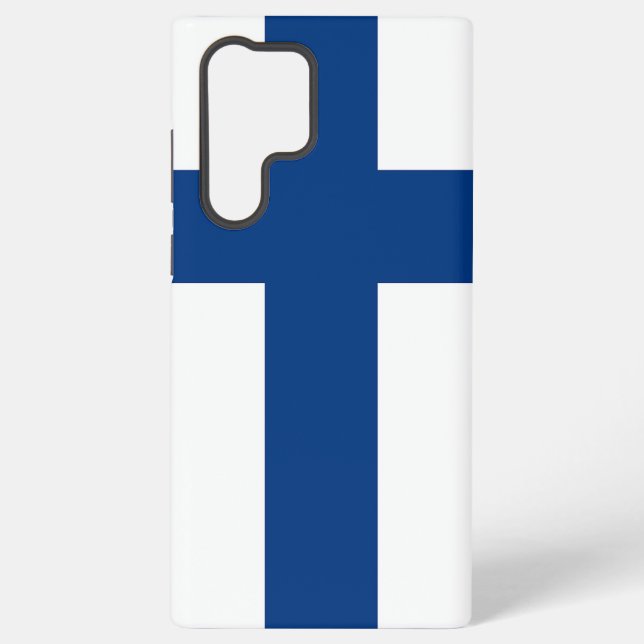 Samsung Galaxy S22 Ultra Case with Finland flag (Back)