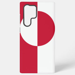 Samsung Galaxy S22 Ultra Case with Greenland flag
