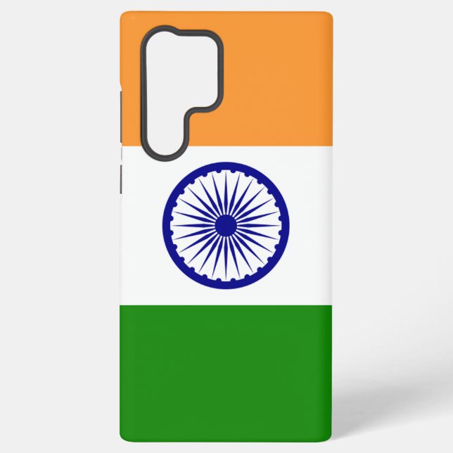 Samsung Galaxy S22 Ultra Case with India flag (Back)