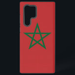 Samsung Galaxy S22 Ultra Case with Morocco flag<br><div class="desc">Show off your love for Morocco with this sleek and durable Samsung Galaxy S22 Ultra Case featuring the Moroccan flag design! Crafted to provide full protection for your phone, this case is a perfect blend of style and function. The design prominently showcases the iconic Moroccan flag, offering a bold and...</div>
