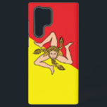 Samsung Galaxy S22 Ultra Case with Sicily flag<br><div class="desc">Protect your device with elegance and heritage using our exclusive Samsung Galaxy S22 Ultra case featuring the flag of Sicily, Italy! More than just a phone cover, this case is a powerful expression of Sicilian identity. Showcasing a vibrant, fade-resistant print of the iconic Sicilian flag, it turns your Galaxy S22...</div>