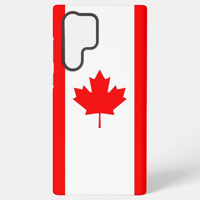 Samsung Galaxy S22 Ultra Coque avec drapeau du Can (Verso)