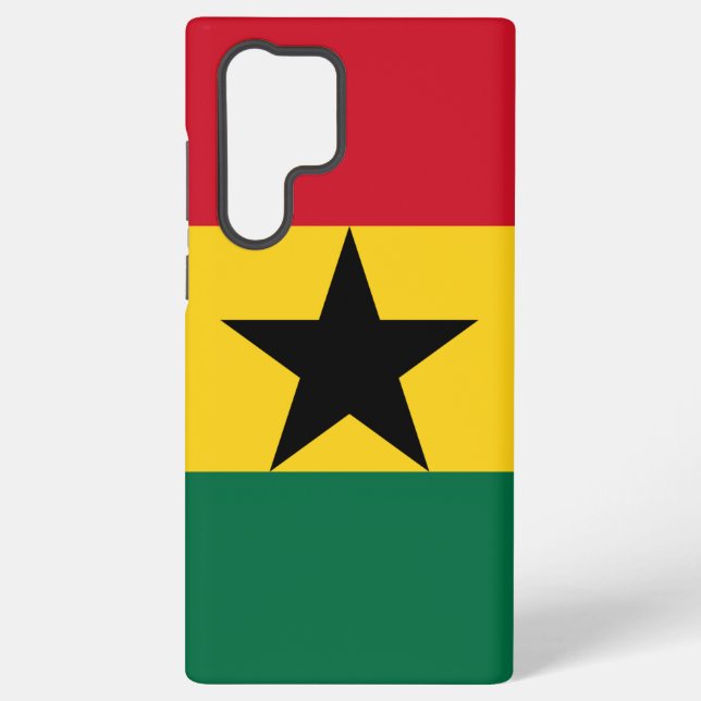 Samsung Galaxy S22 Ultra Coque avec drapeau du Gha (Verso)