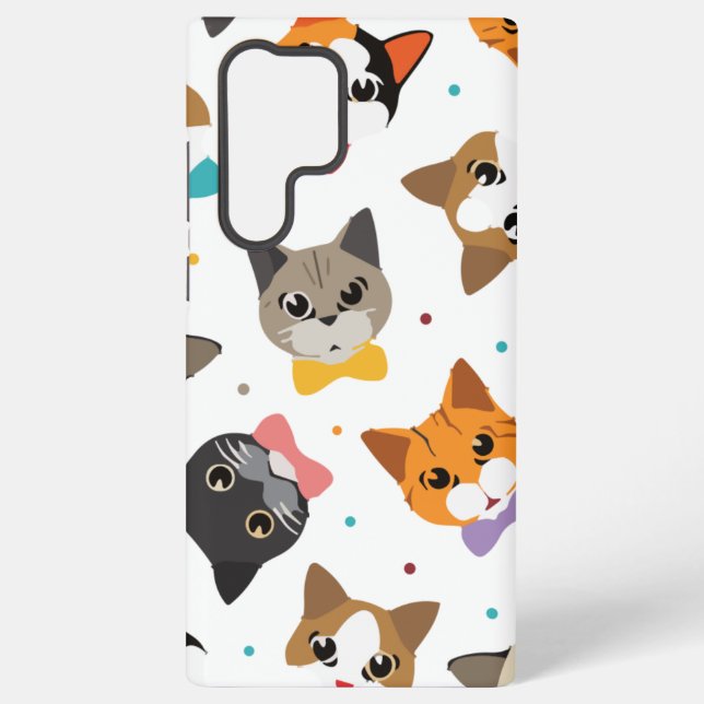 Samsung Galaxy S23 coque avec mes chats 🐾 coque 📱 | (Verso)