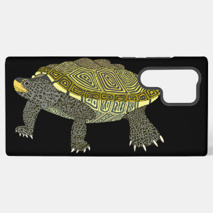 Samsung Galaxy Tortue diamantée (noire) - Coque de téléphone Sams