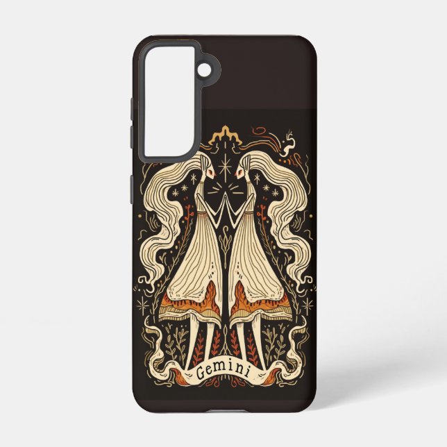  Samsung Phone Case Gemini Celestial Zodiac Art  (Back)