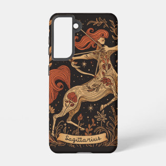 Samsung Phone Case Sagittarius Celestial Zodiac
