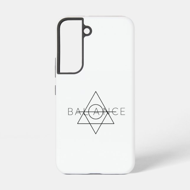 Samsung S22 ‘Keep Going’ Fountain - minimalist Samsung Galaxy S22 Case (Back)