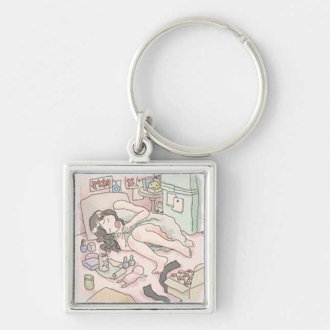 Samu Kuji Keychain (Front)