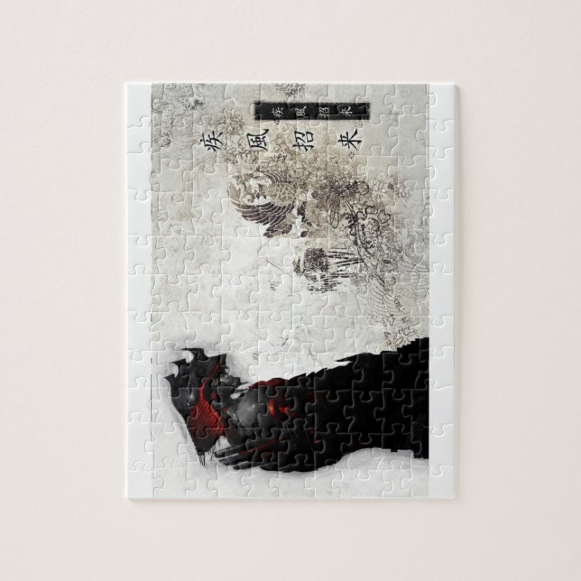 Samuai puzzle (Vertical)