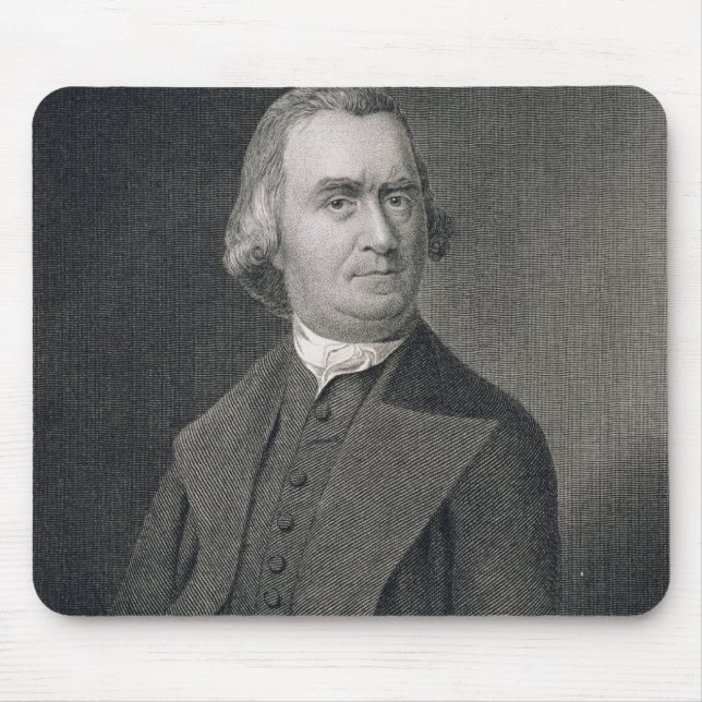 Samuel Adams, engraved by G.F. Storm (fl.c.1834) a Mouse Pad (Front)