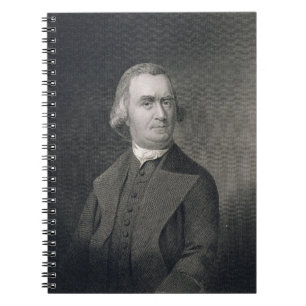Samuel Adams, engraved by G.F. Storm (fl.c.1834) a Notebook