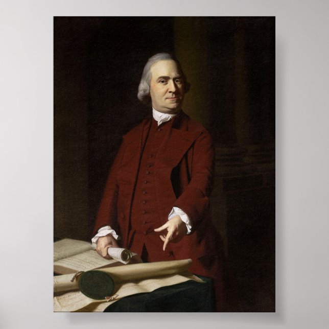 Samuel Adams Poster (Front)