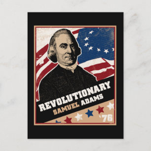 Samuel Adams Revolutionary Postcard